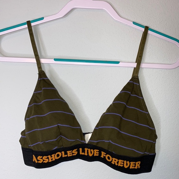 Assholes Live Forever Other - ALF Bra L